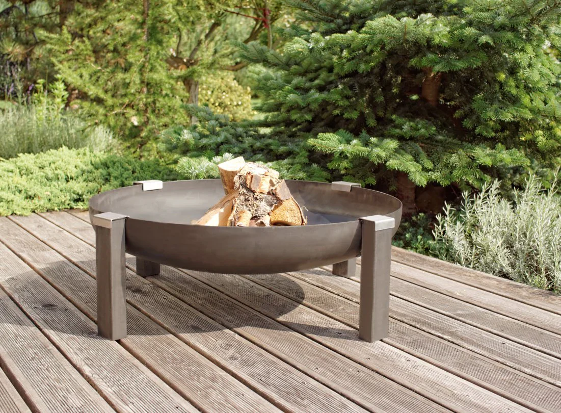 Alfred Riess Gunnuhver Steel Fire Pit - Large - Image 4