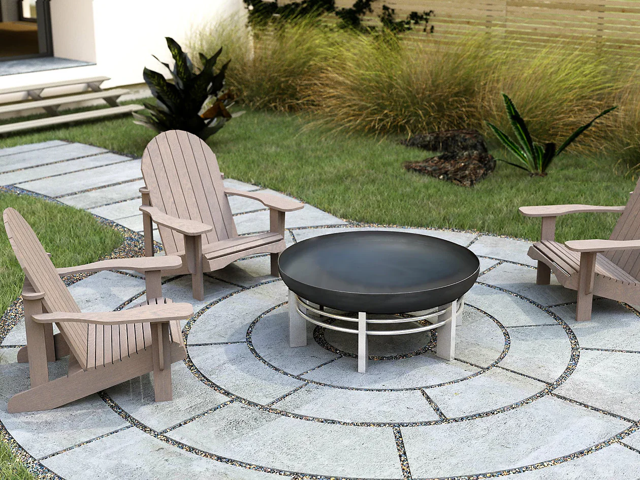 Alfred Riess Námafjall Steel Fire Pit - Large - Image 3