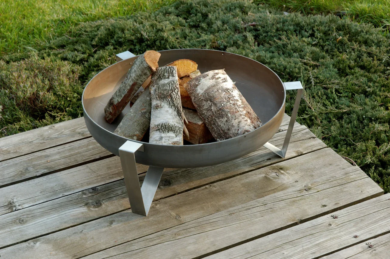 Alfred Riess Tashkooh Steel Fire Pit - Medium - Image 7