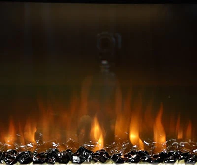 Ambe Square 30 Inch Electric Fireplace - Image 3