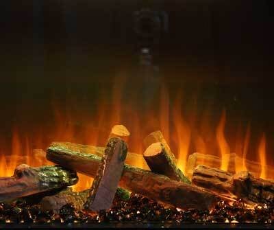 Ambe Square 30 Inch Electric Fireplace - Image 5