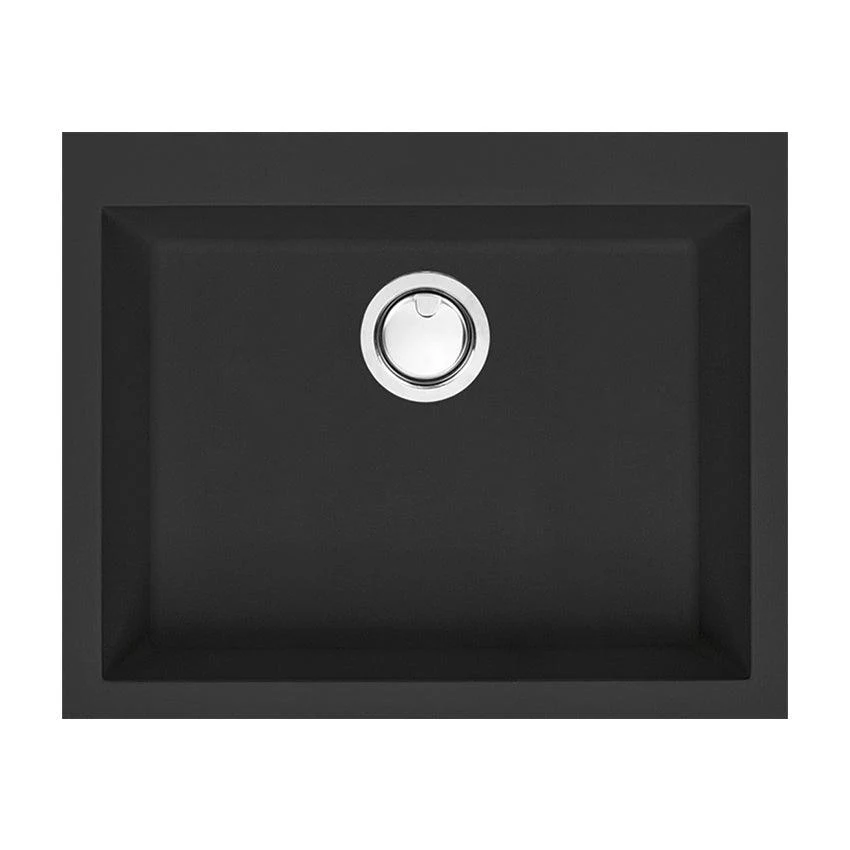 Artusi Black Granitek Sink 61cm x 50cm