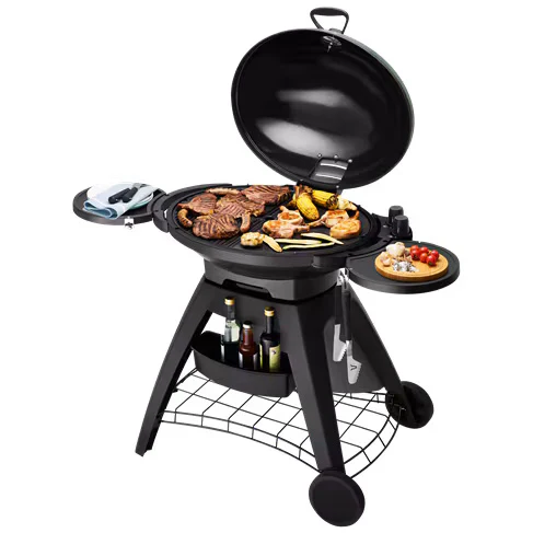 Beefeater BIGG BUGG Eucalyptus Green Mobile BBQ with Stand - Image 8