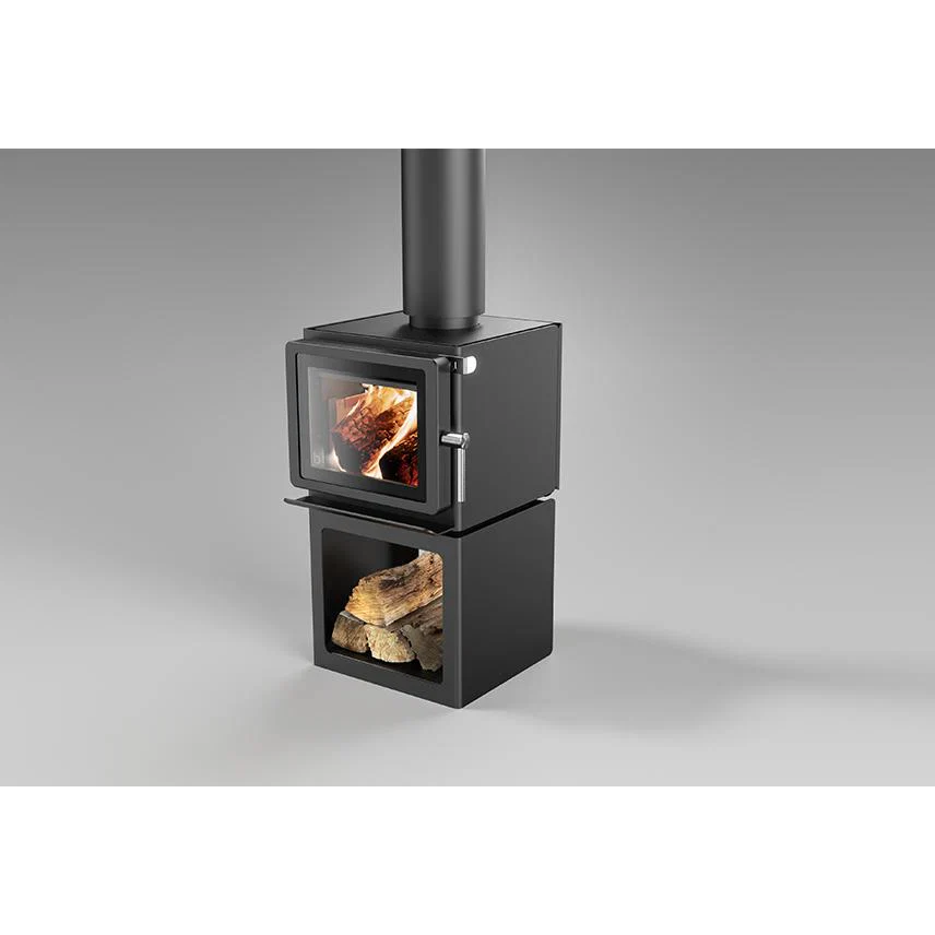 Blaze Z1 Woodstacker Freestanding Wood Fireplace - Image 3