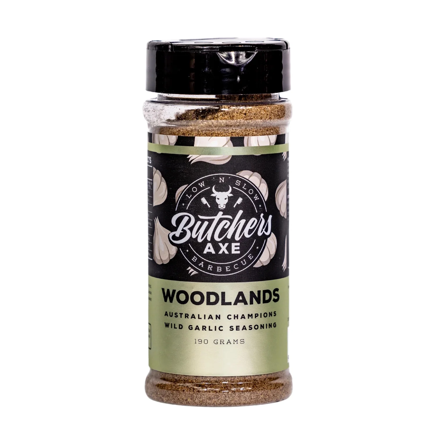 Butchers Axe BBQ Woodlands Garlic Seasoning
