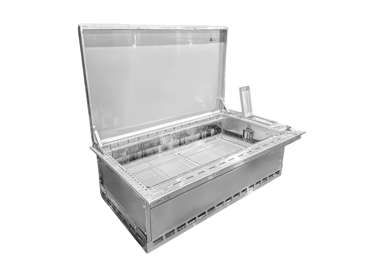 Clearance Sale - Tucker Drop-In Charcoal Deluxe BBQ - Image 2
