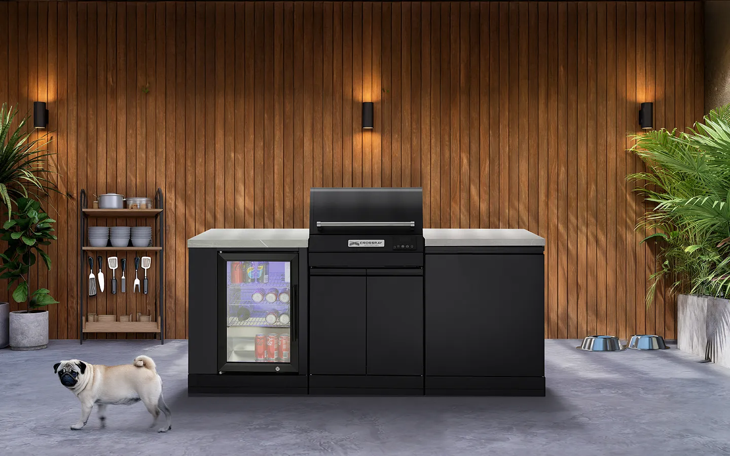 Crossray Compact eXtreme Electric Outdoor Kitchen - Image 3