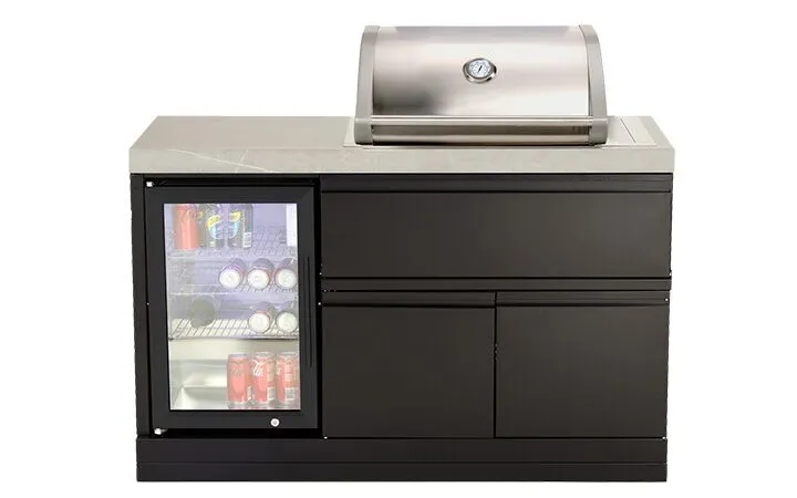 Crossray Compact Outdoor Kitchen with 2 Burner Gas BBQ