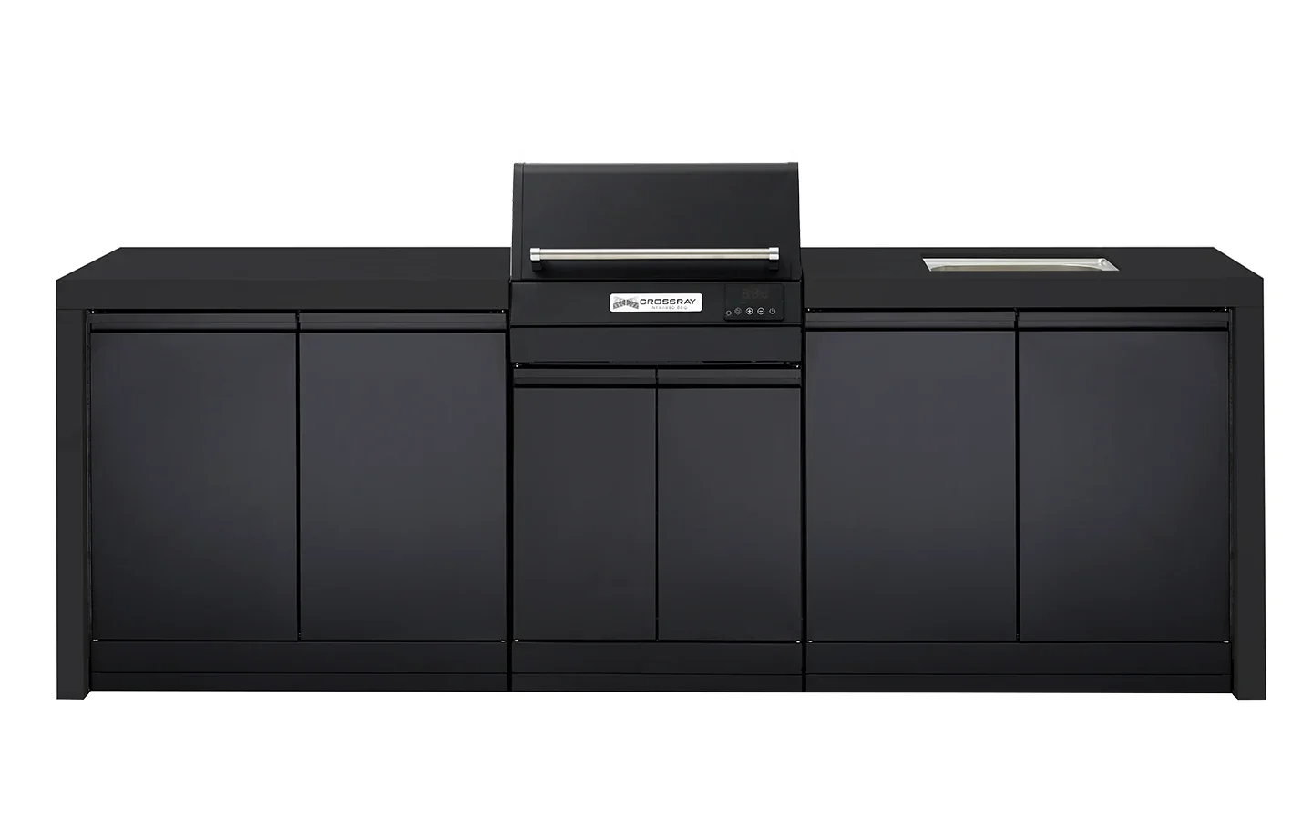 Crossray eXtreme Electric Black Outdoor BBQ Kitchen - Image 3