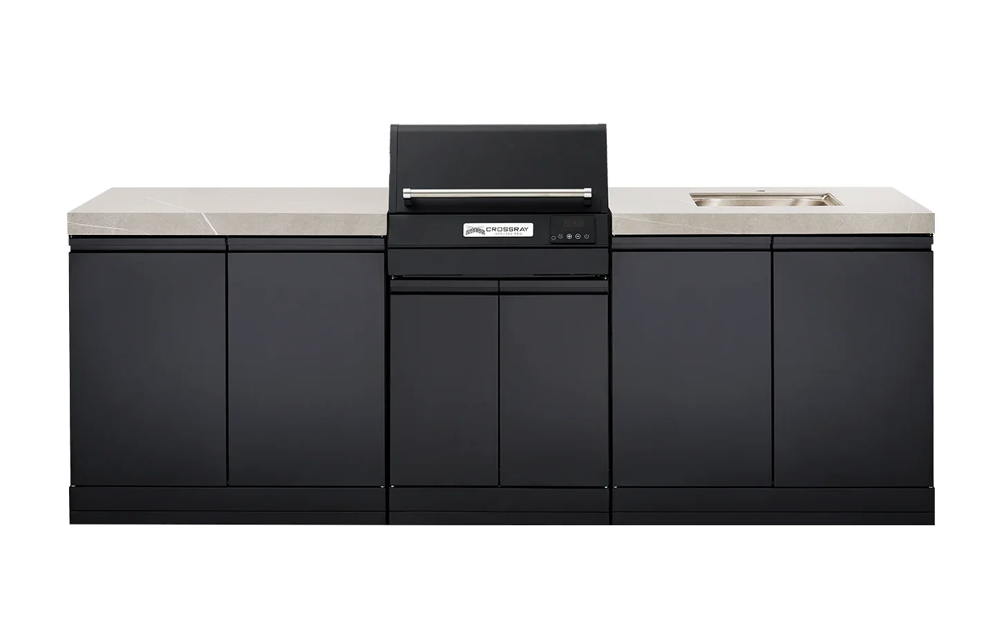 Crossray eXtreme Electric Grey Outdoor BBQ Kitchen - Image 3