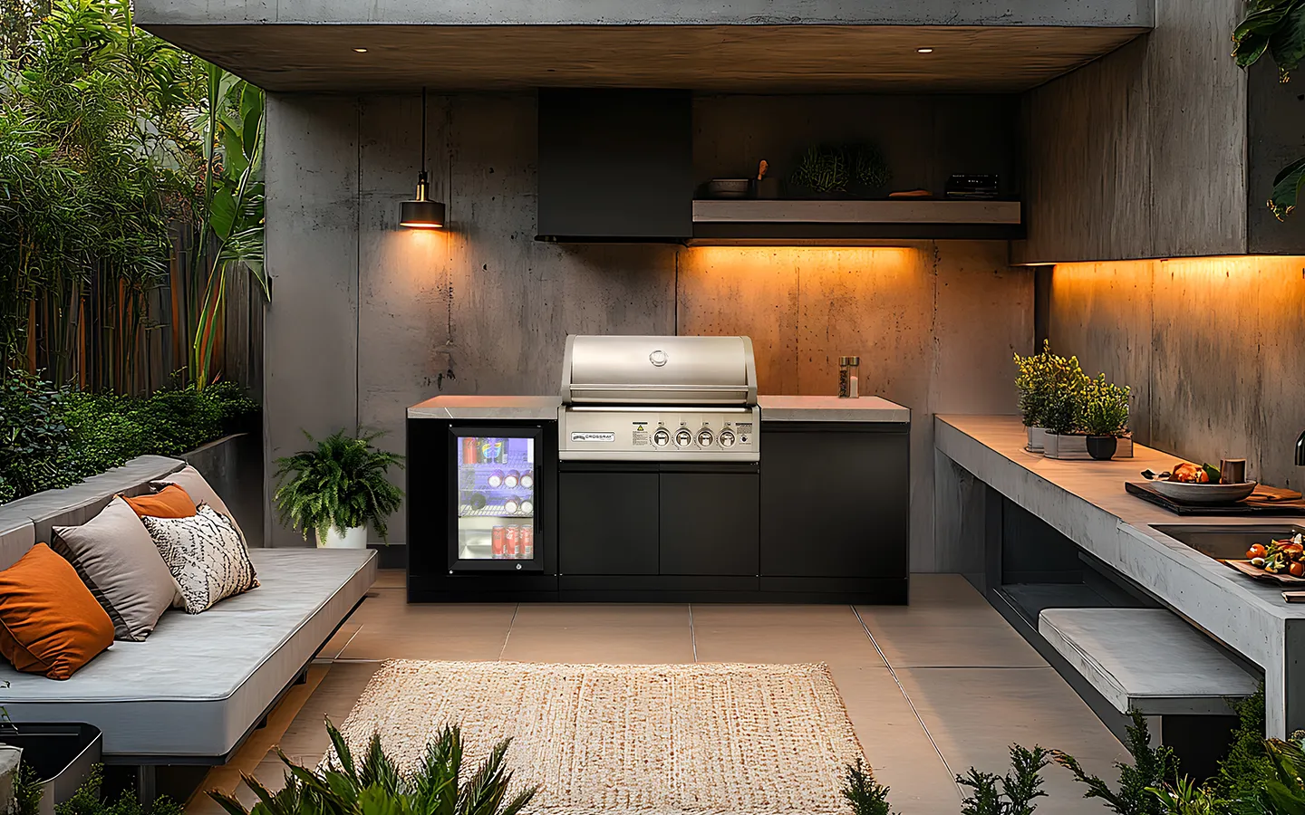 Crossray X-Origin Compact 4 Burner Gas Outdoor Kitchen - Image 6