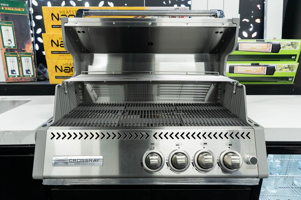 Crossray XPlor 4 Burner Gas Inbuilt BBQ - Image 9