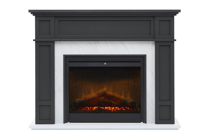 Dimplex 2kW Eltham Mantle with LED Firebox - Image 2