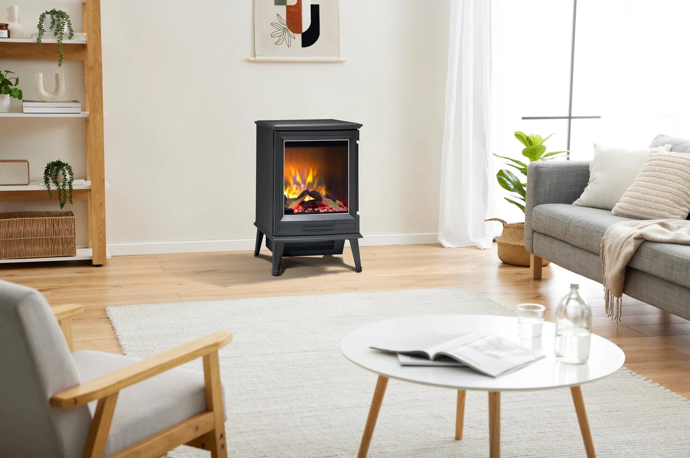 Dimplex 2kW Laverton Electric Fire with Anthraciate Finish - Image 5