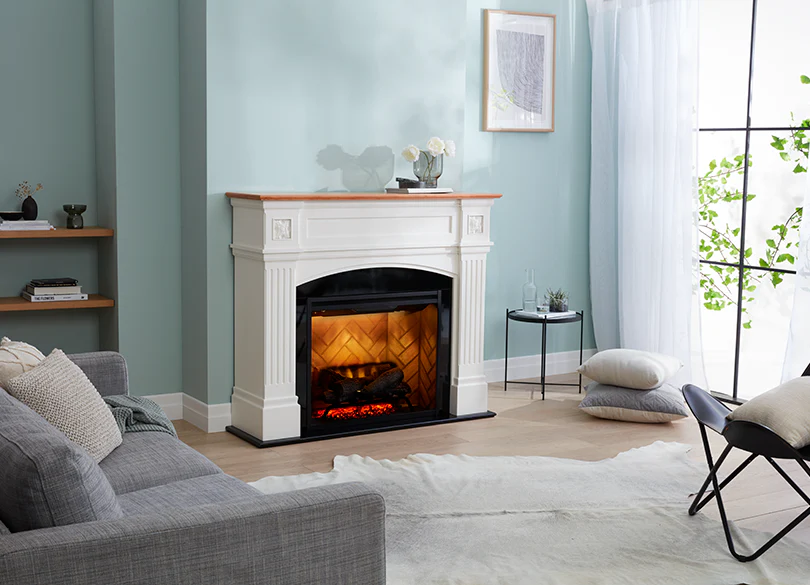 Dimplex 2kW Windelsham Mantle with 30 Revillusion Firebox - Image 4