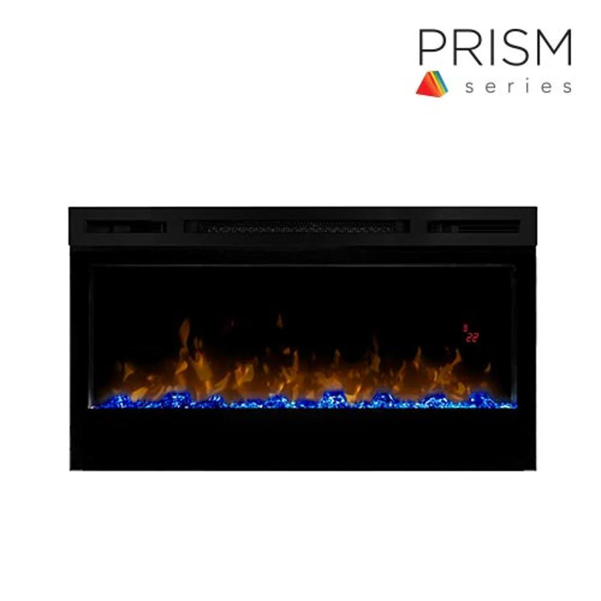 Dimplex 34 Inch Wall-Mounted PRISM Electric Fire - Image 2