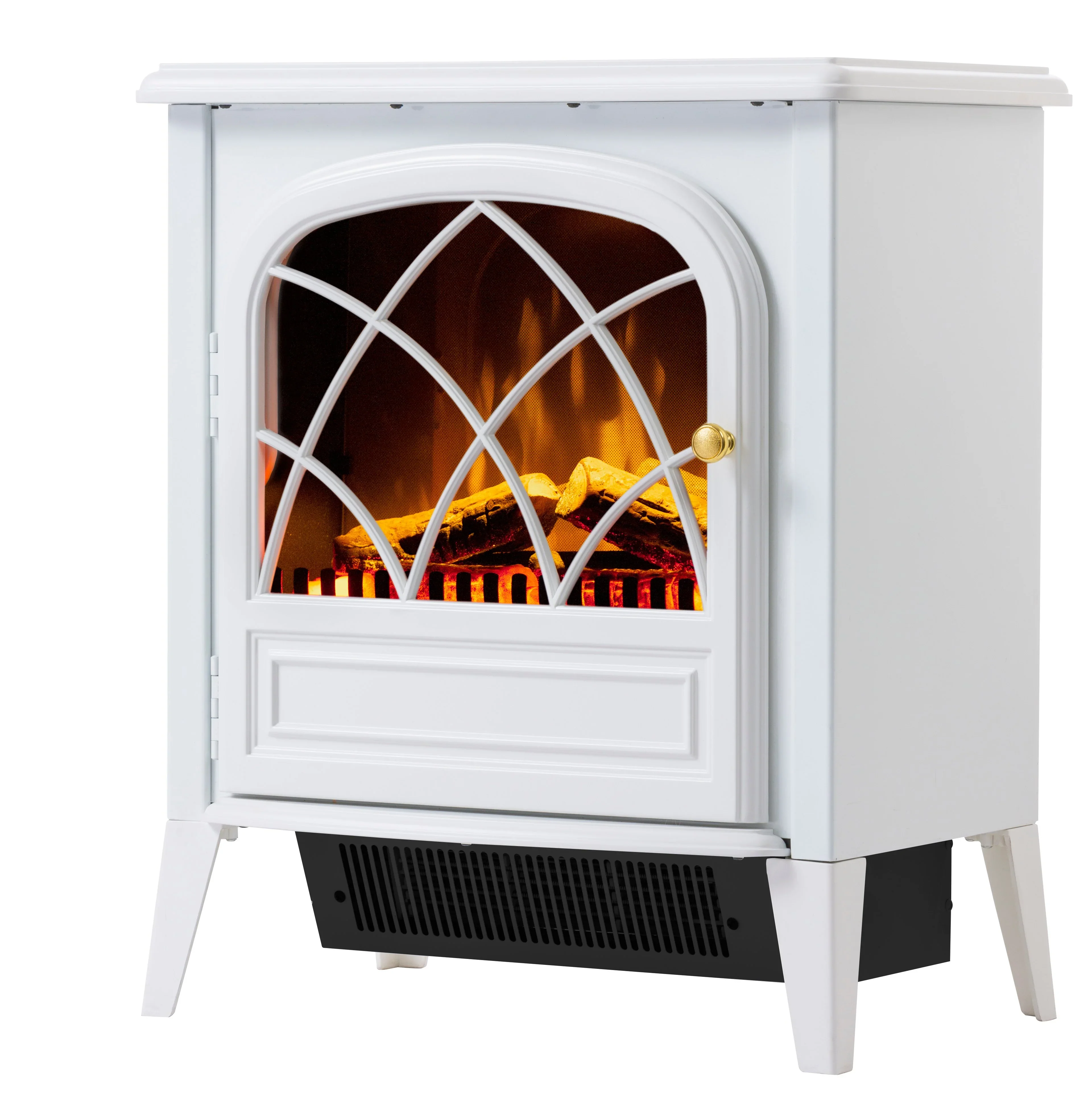 Dimplex Ritz 2kW Portable Electric Fire with Optiflame log effect