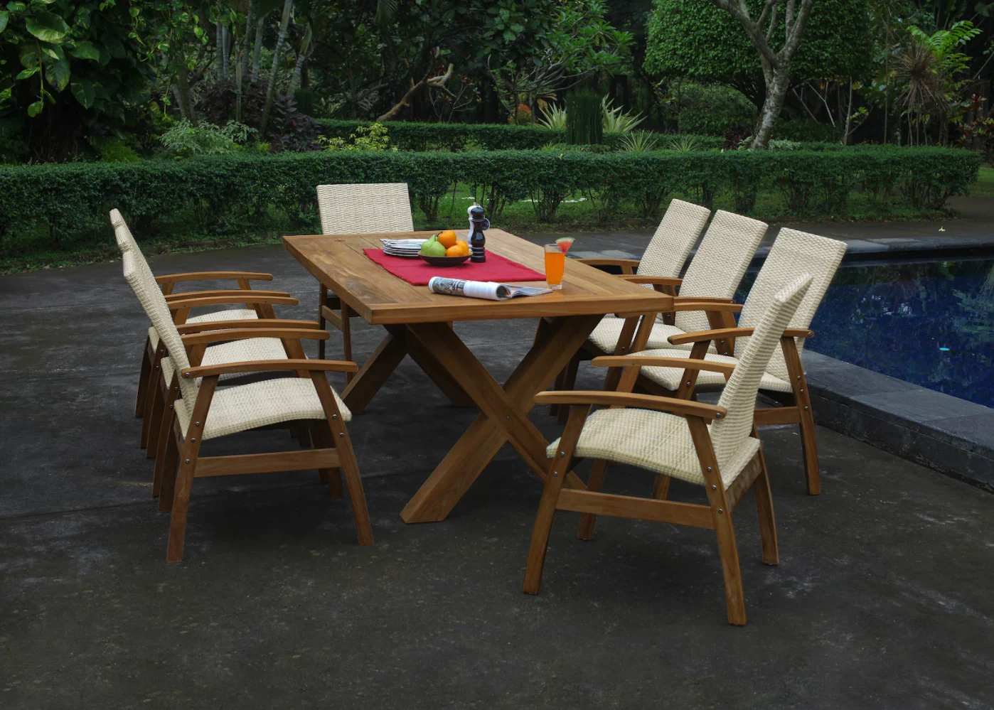 East India Alexander Dining Tables (Table Only) - Image 2