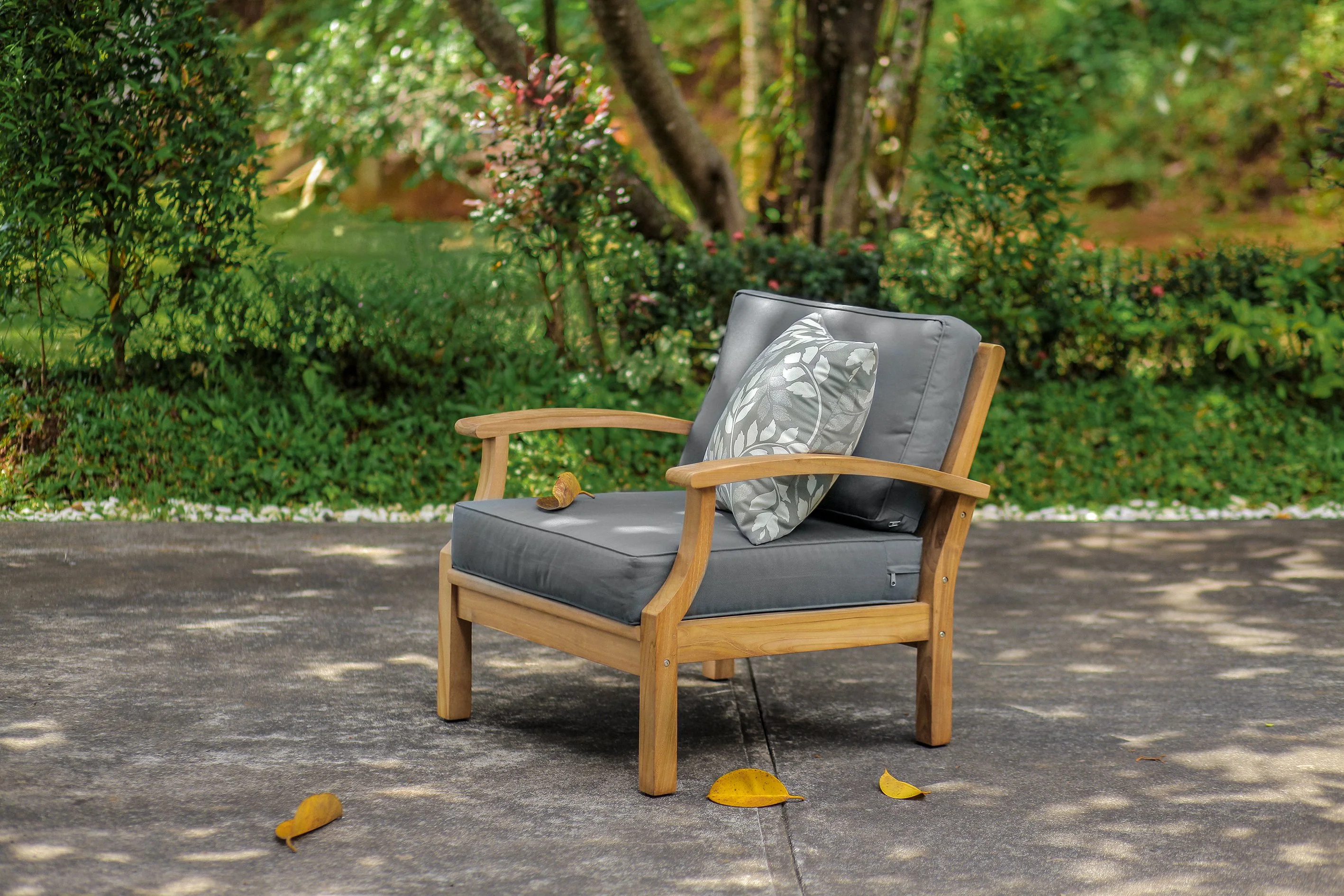 East India Lombok Chair with Cushions - Image 4