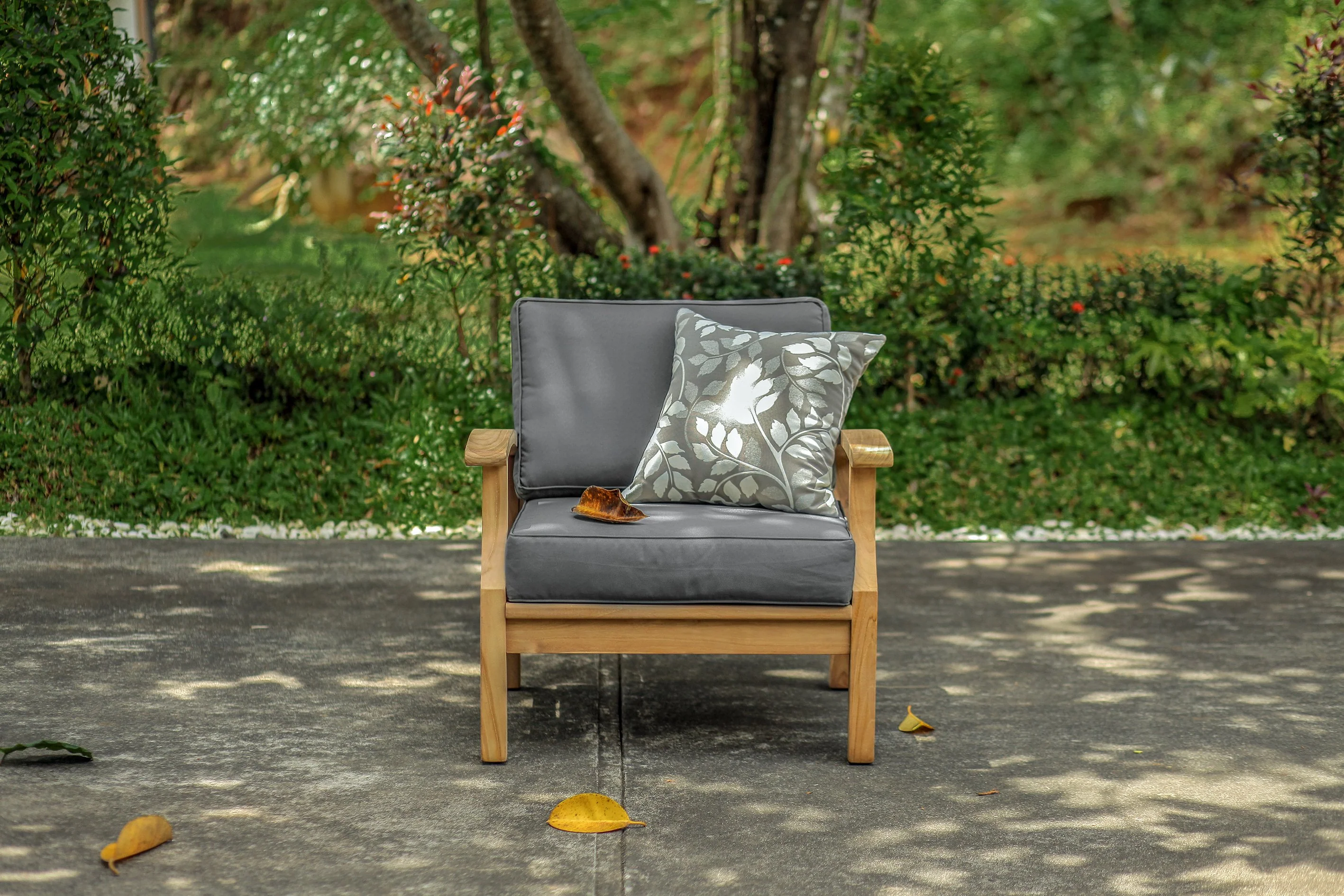 East India Lombok Chair with Cushions - Image 5