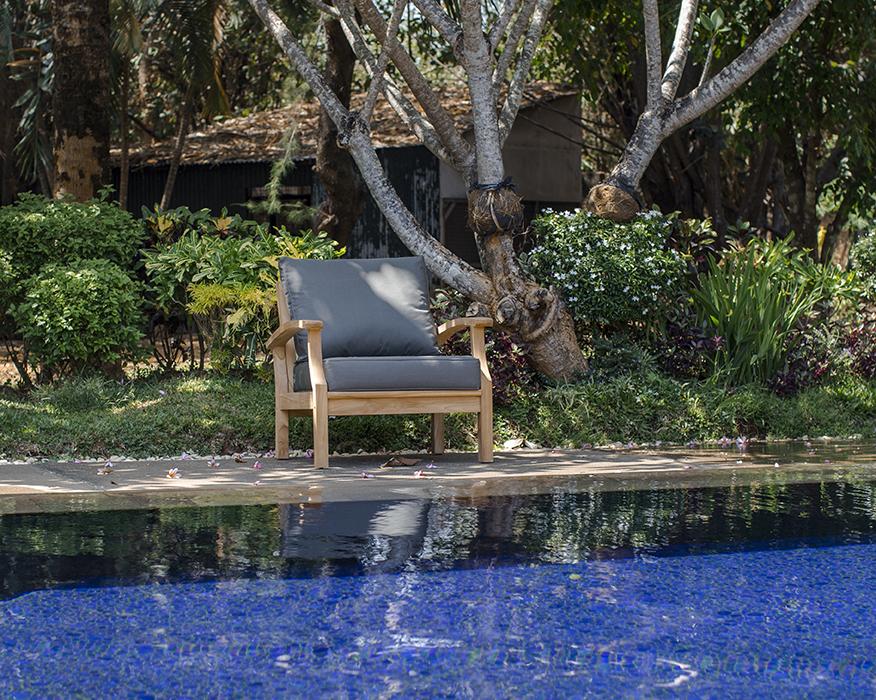 East India Lombok Chair with Cushions - Image 6