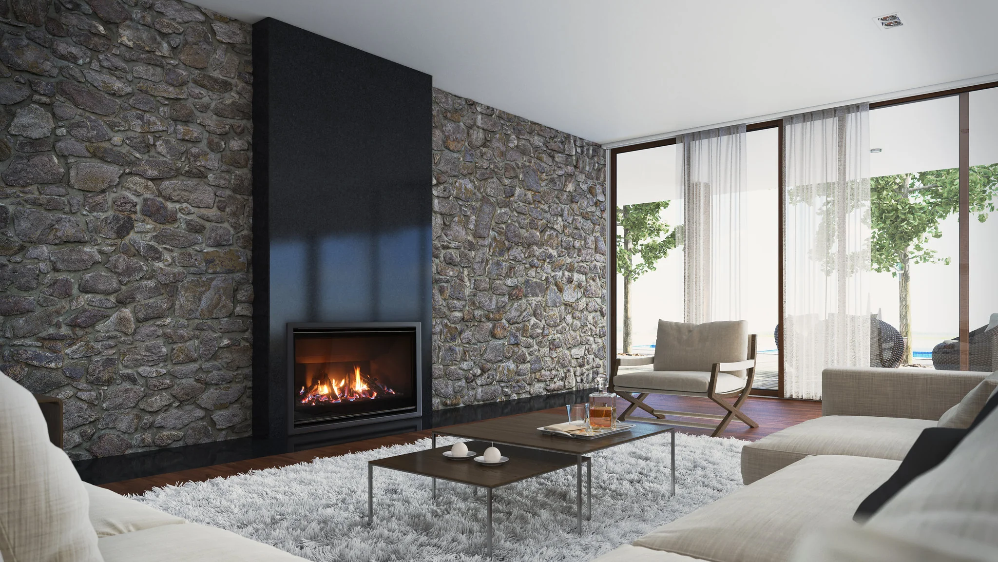 Escea DF960 Gas Fireplace - Image 3