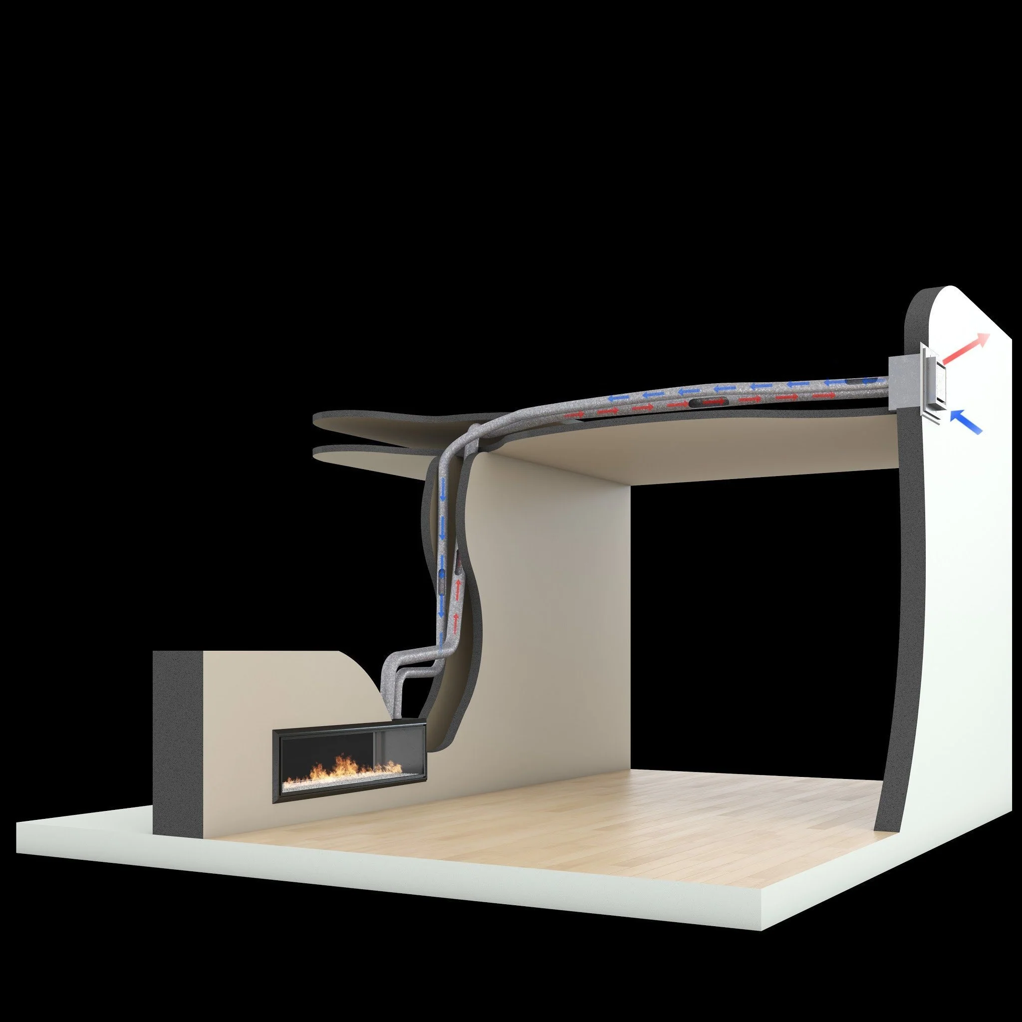 Escea DL850 Gas Fireplace - Image 12