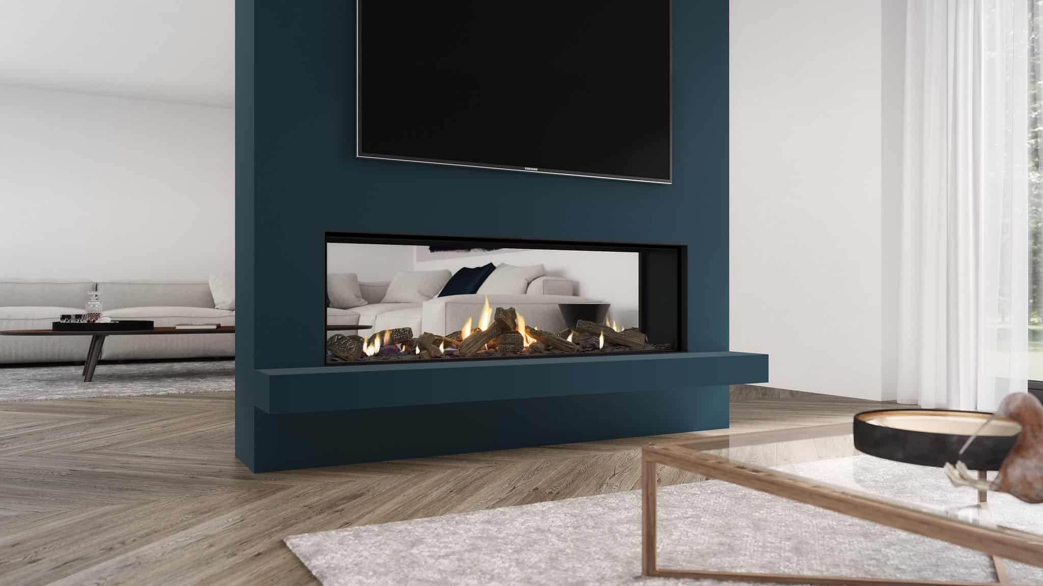 Escea DS1400 Double Sided Gas Fireplace - Image 8