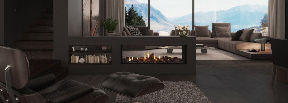 Escea DS1650 Double Sided Gas Fireplace - Image 2