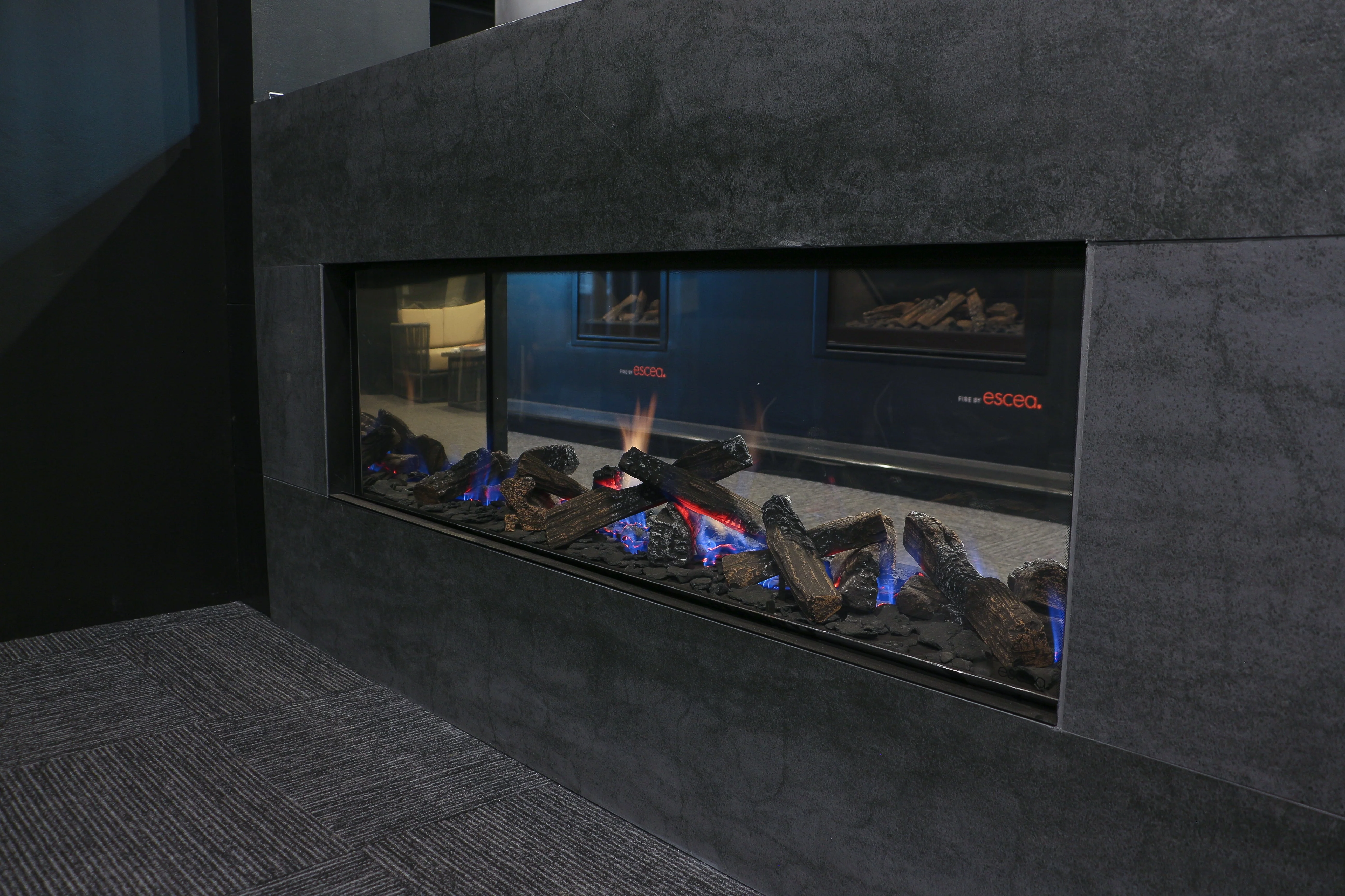 Escea DS1650 Double Sided Gas Fireplace - Image 3