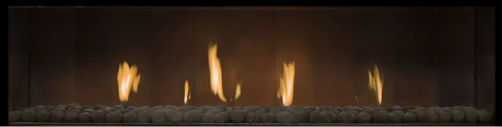 Escea DS1650 Single Sided Gas Fireplace - Image 11