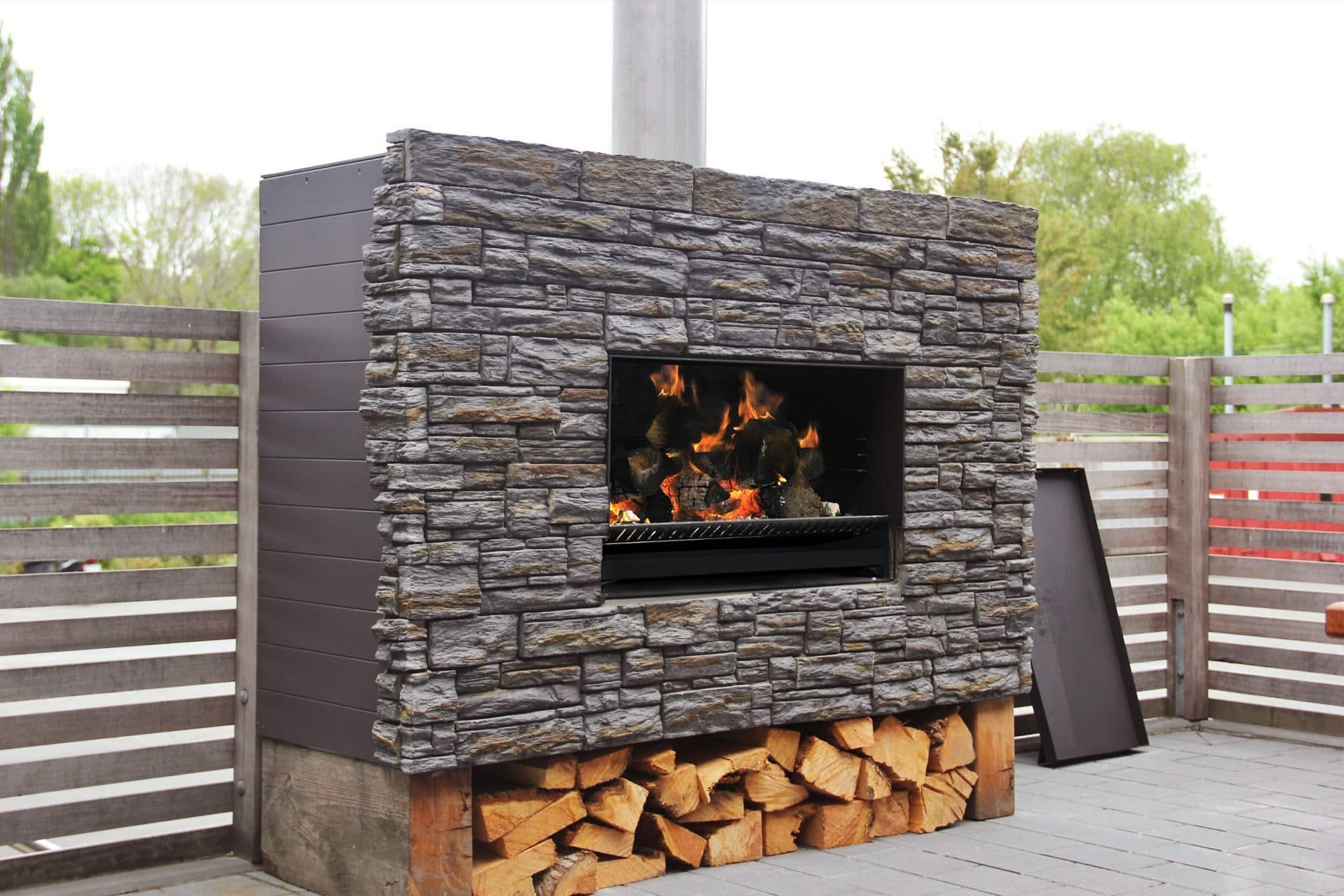 Escea EW5000 Outdoor Wood Fire - Image 5