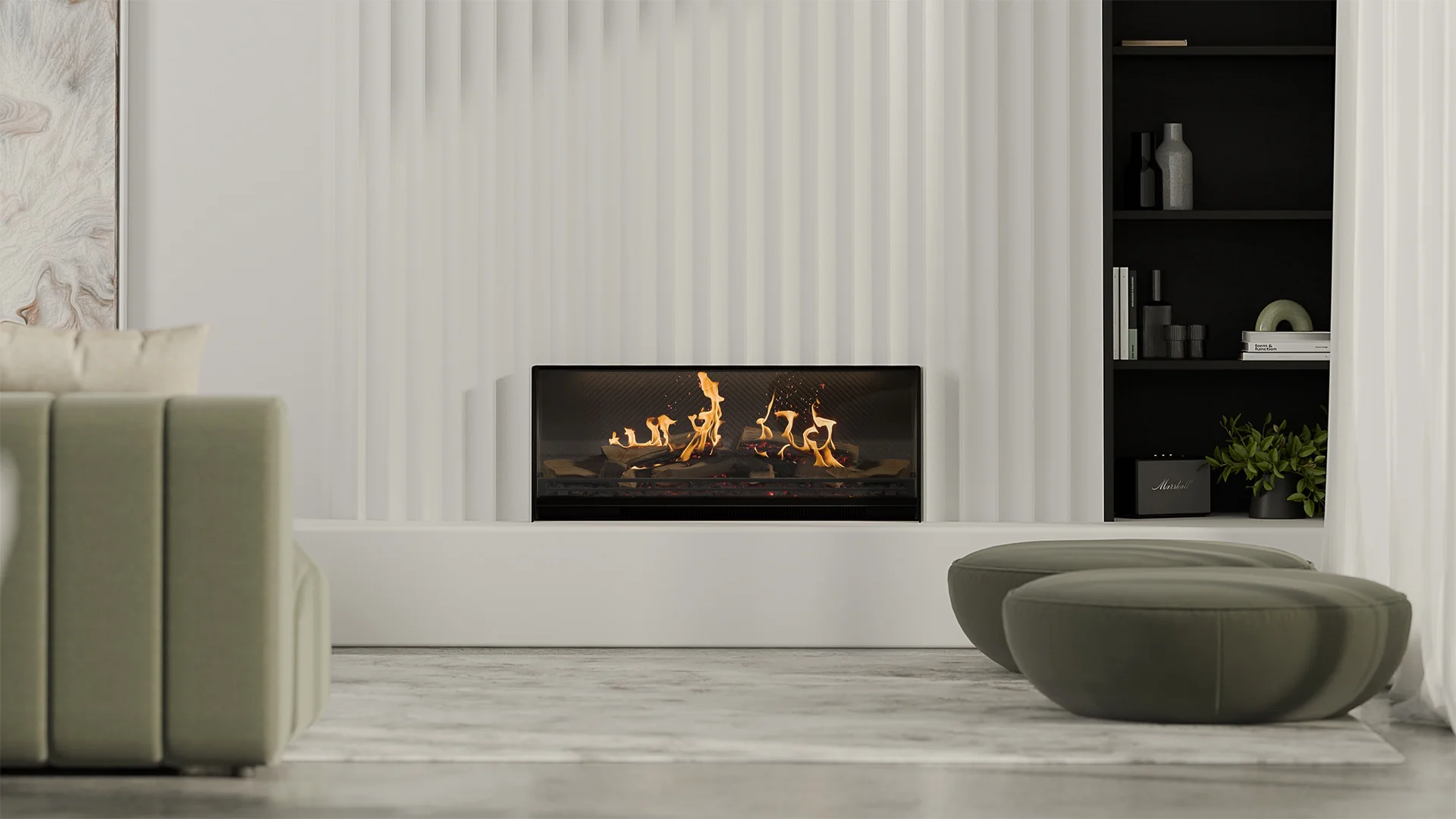 Escea LE1000 Electric Fireplace - Image 4