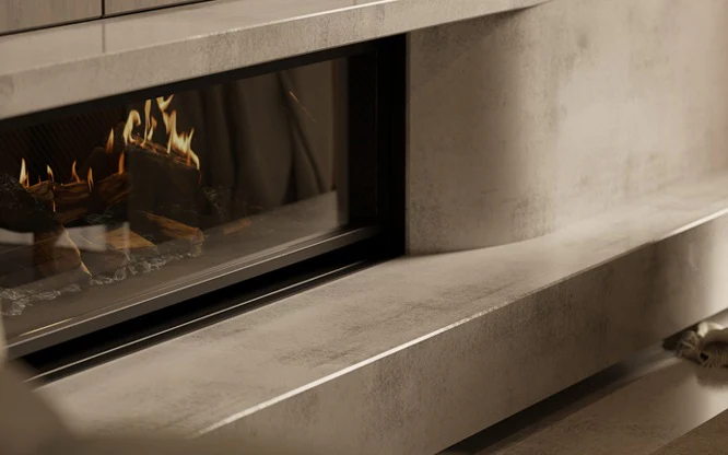 Escea LE1550 MK2 Inbuilt Electric Fireplace - Image 2