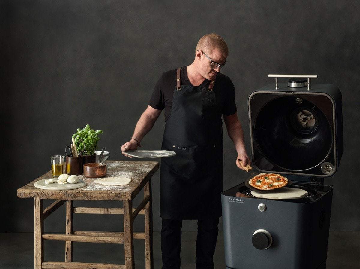 Everdure by Heston Blumenthal 4K Electric Ignition Charcoal BBQ Oven (Black) - Image 9