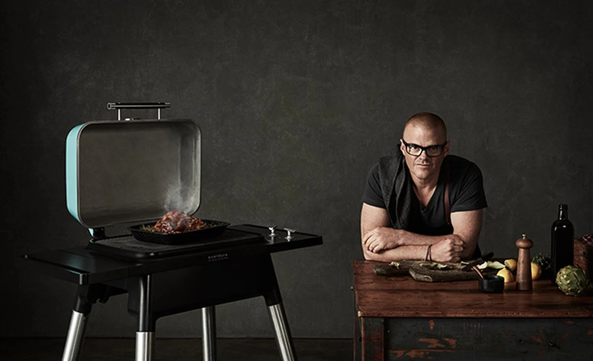 Everdure by Heston Blumenthal Force Gas BBQ Black - E2G1BA - Image 3