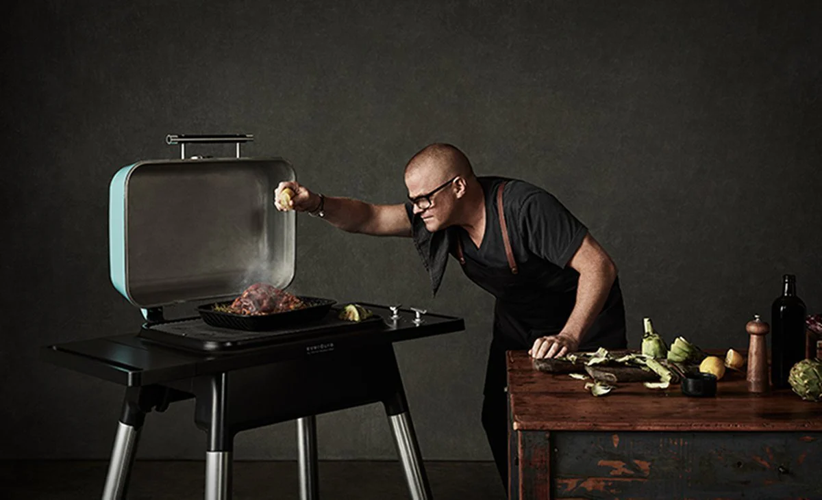 Everdure by Heston Blumenthal Force Gas BBQ Black - E2G1BA - Image 4