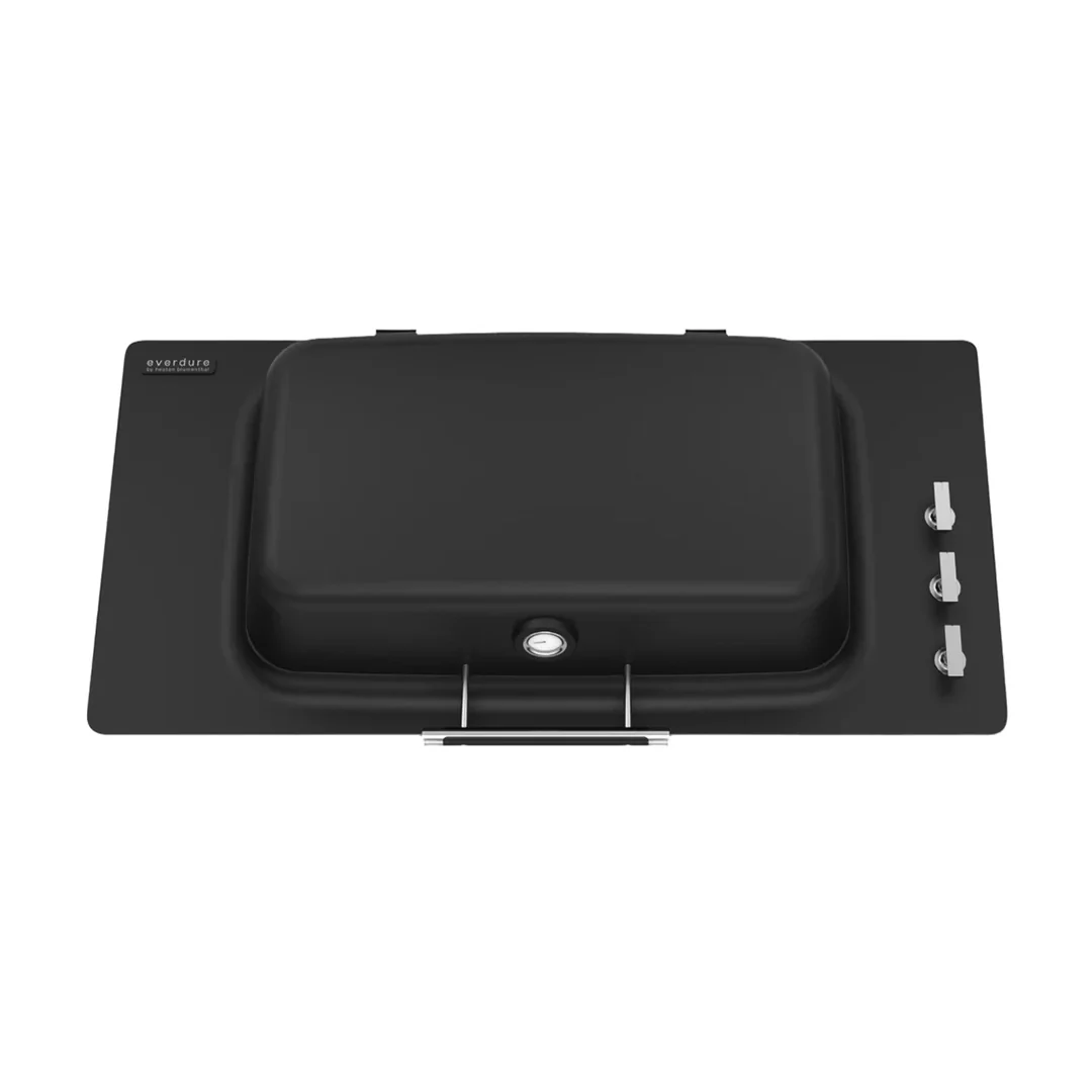 Everdure Furnace Built In BBQ - Black - Image 3