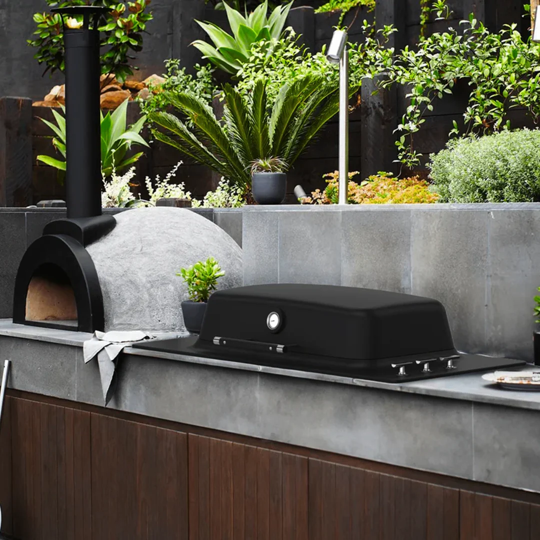 Everdure Furnace Built In BBQ - Black - Image 6
