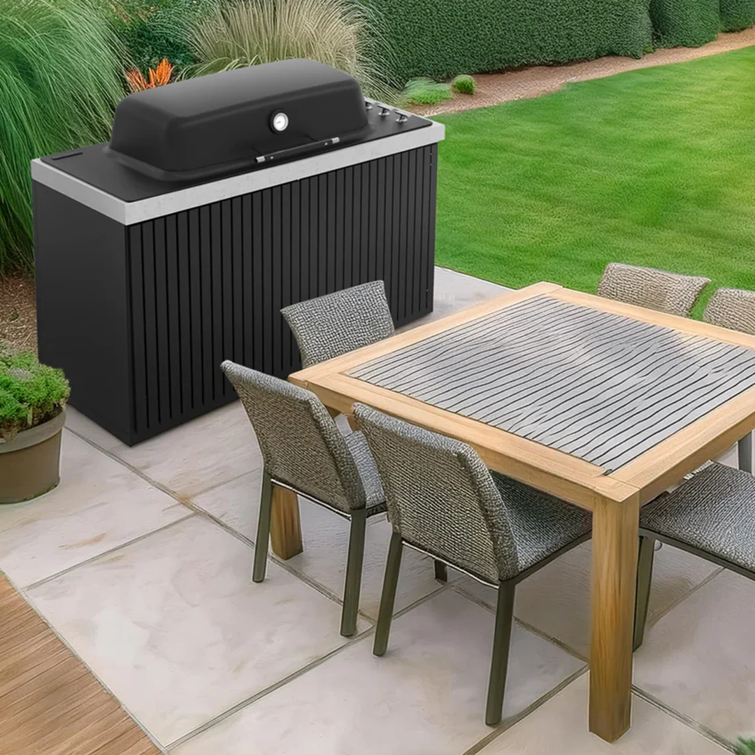 Everdure Furnace Built In BBQ - Black - Image 9