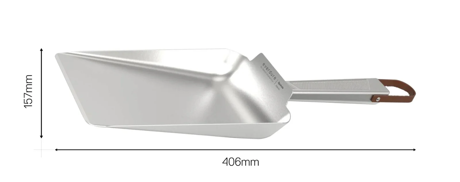 Everdure Heston Quantum Steel Range Charcoal Shovel - Image 2