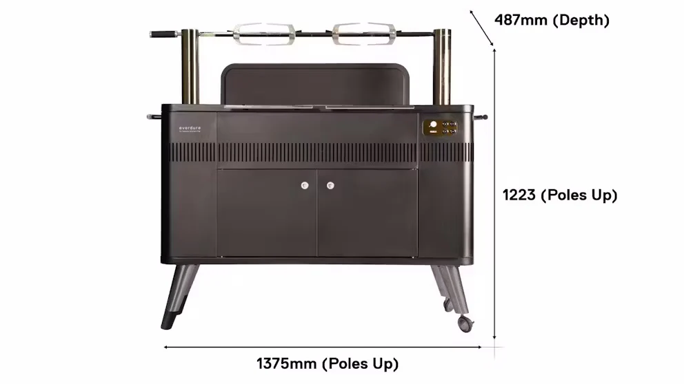 Everdure HUB II™ Electric Ignition Charcoal BBQ - Image 5
