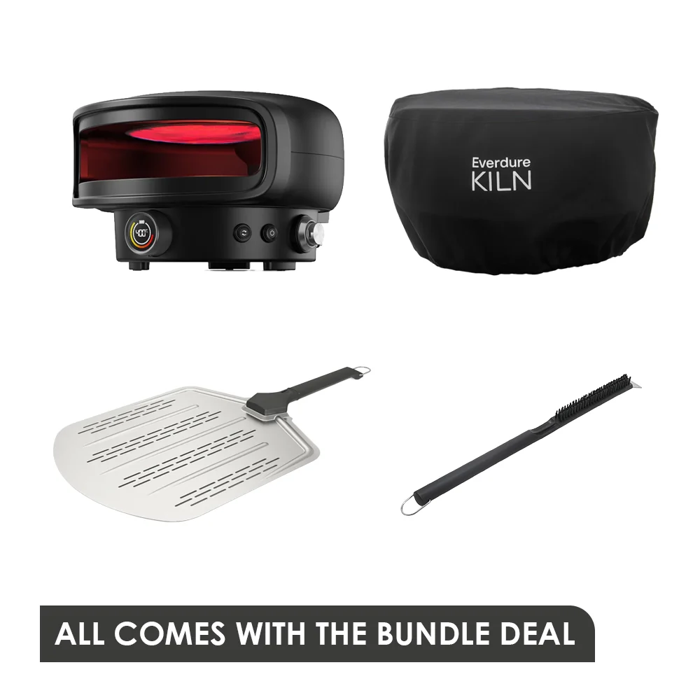 Everdure KILN P Series Portable Pizza Oven Essential Bundle - Black - Image 2