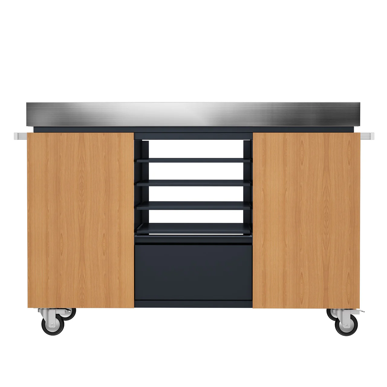 Everdure Pizza Oven Preparation Table - Timber Look