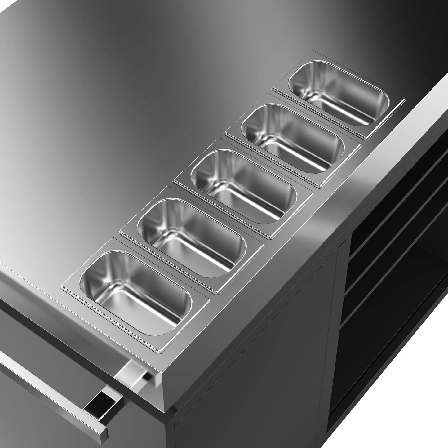 Everdure Pizza Oven Preparation Table - Black - Image 4