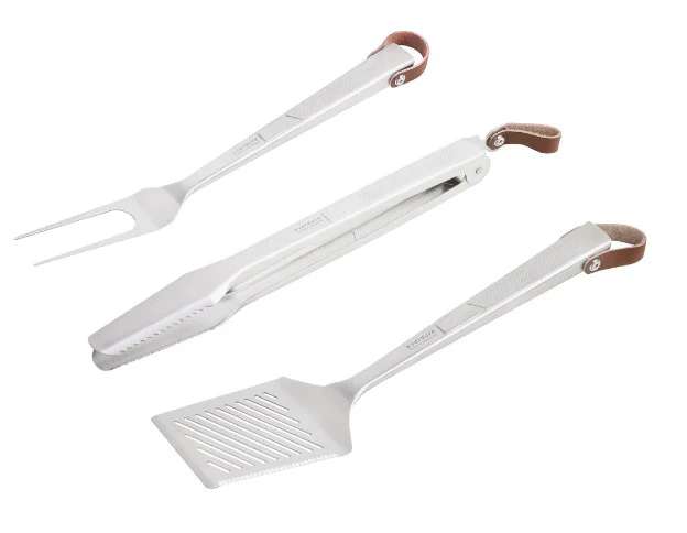Everdure Steel Range 3 Pc Tool Set - Fork, Tong, Spatula