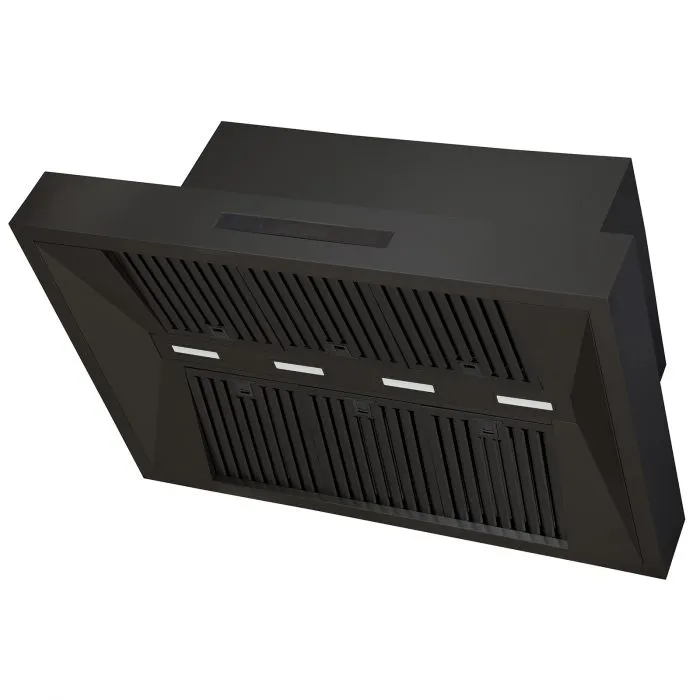 Excelsior 1200mm Outdoor Wall Mounted BBQ Rangehood - 304 Stainless Steel with Black Finish - Image 3