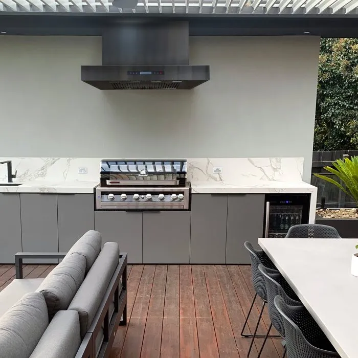 Excelsior 1200mm Outdoor Wall Mounted BBQ Rangehood - 304 Stainless Steel with Black Finish - Image 6