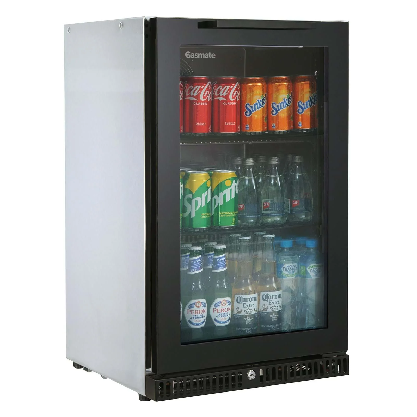 Gasmate Nova MK2 Graphite Outdoor Kitchen with Storage, 6 Burner BBQ and Single Door Fridge + Top - Image 15