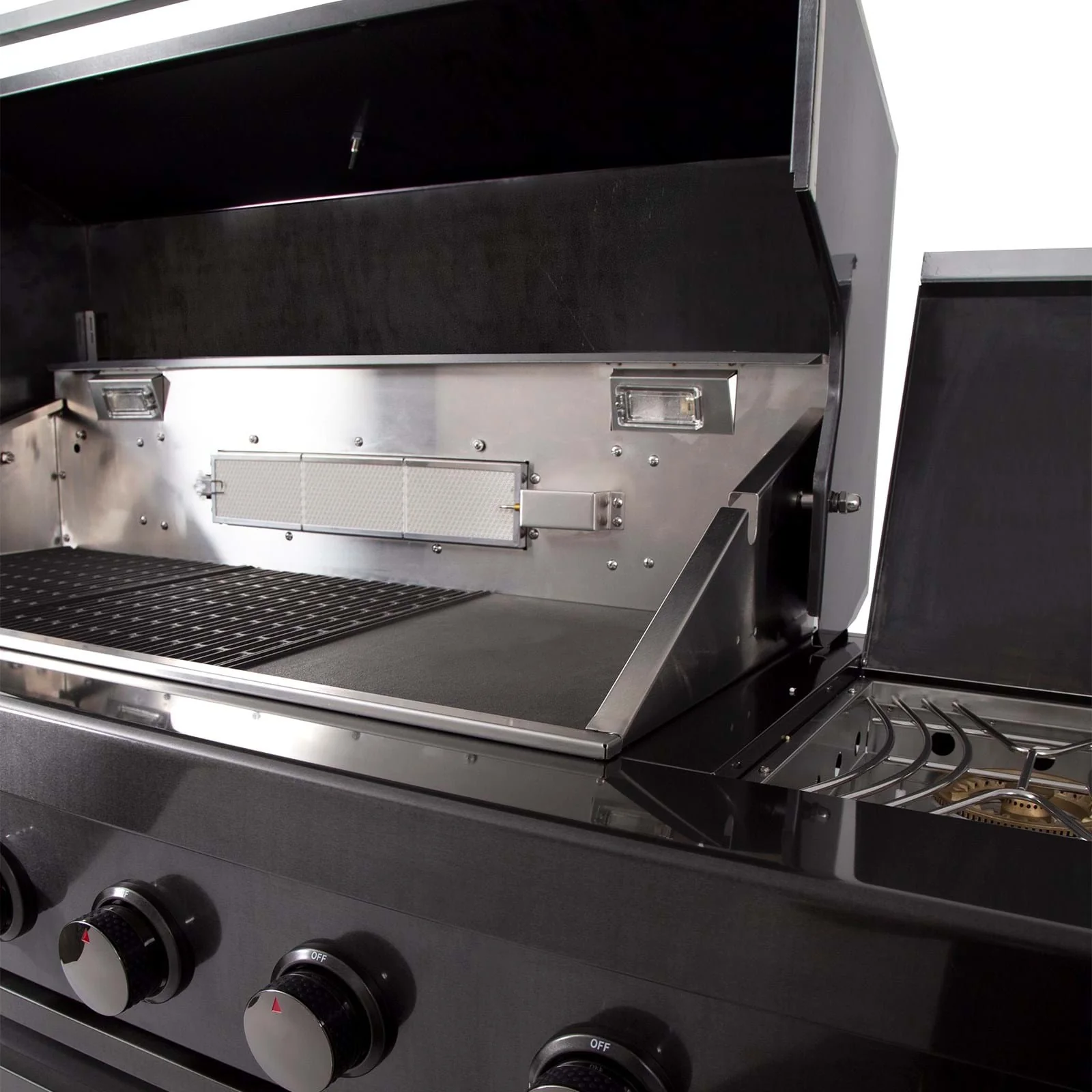 Gasmate Nova MK2 6 Burner Built In Gas BBQ With Side Burner - Image 2